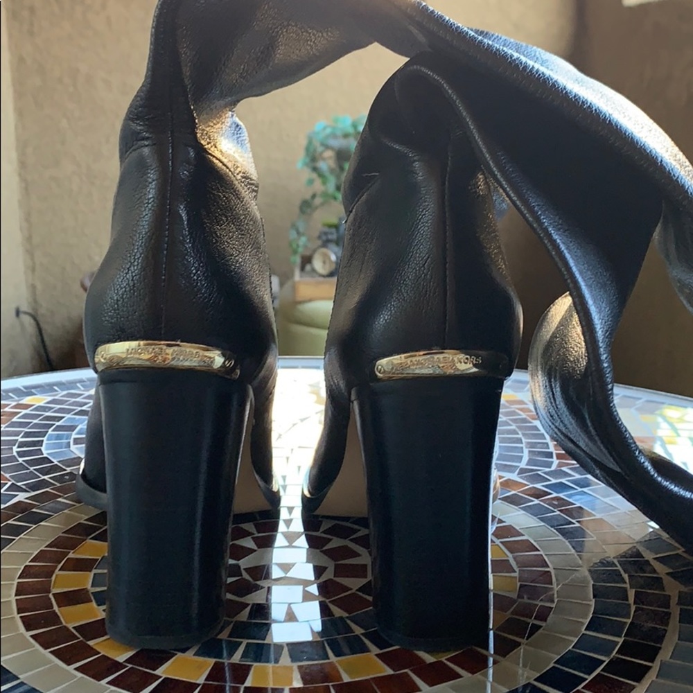 COLE HAAN knee high heel boots
